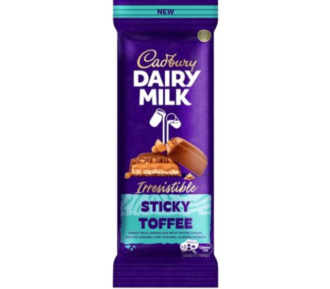 Cadbury Dairy Milk Sticky Toffee 105g
